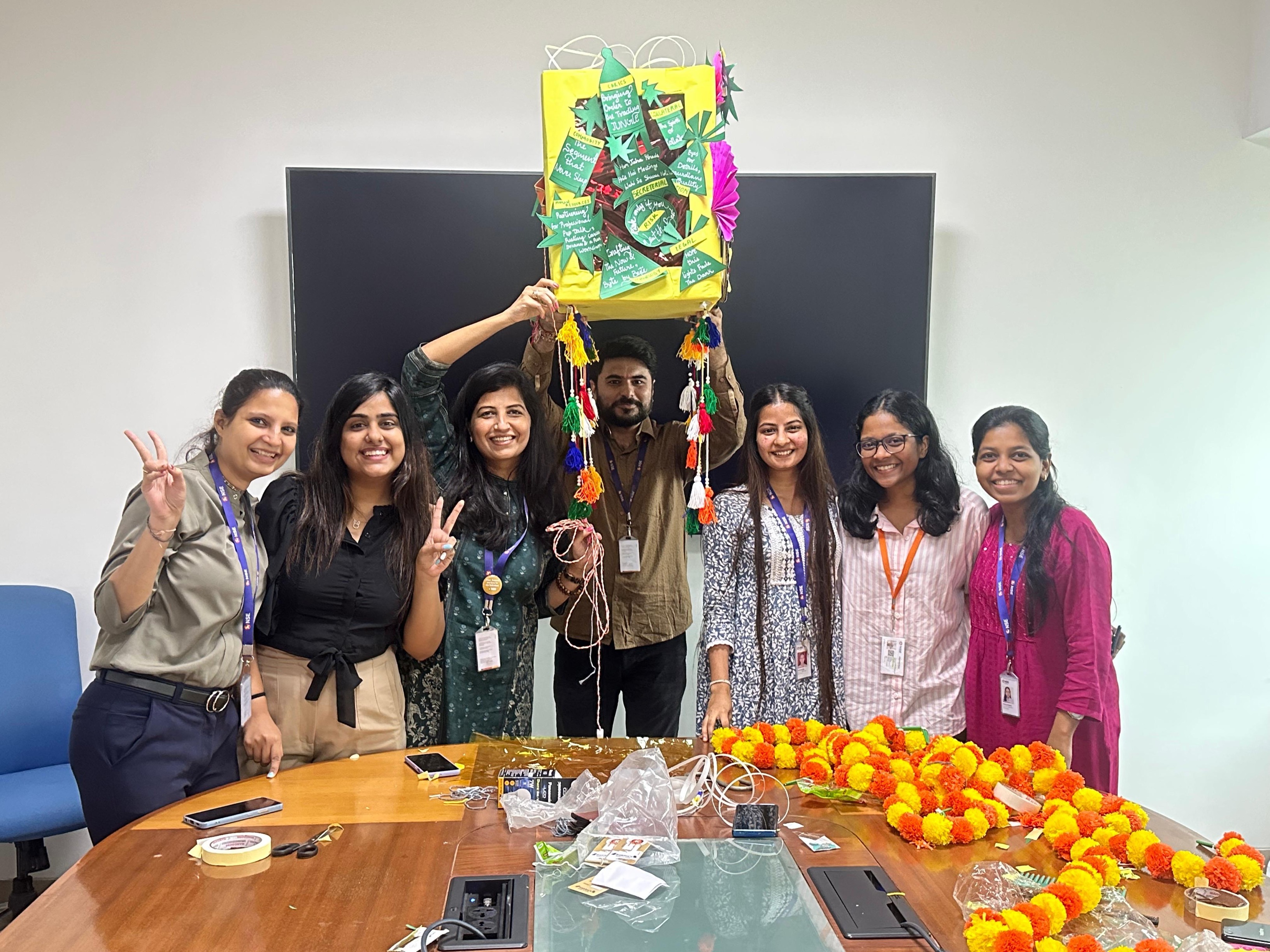 NSE Group Diwali Decoration 2024